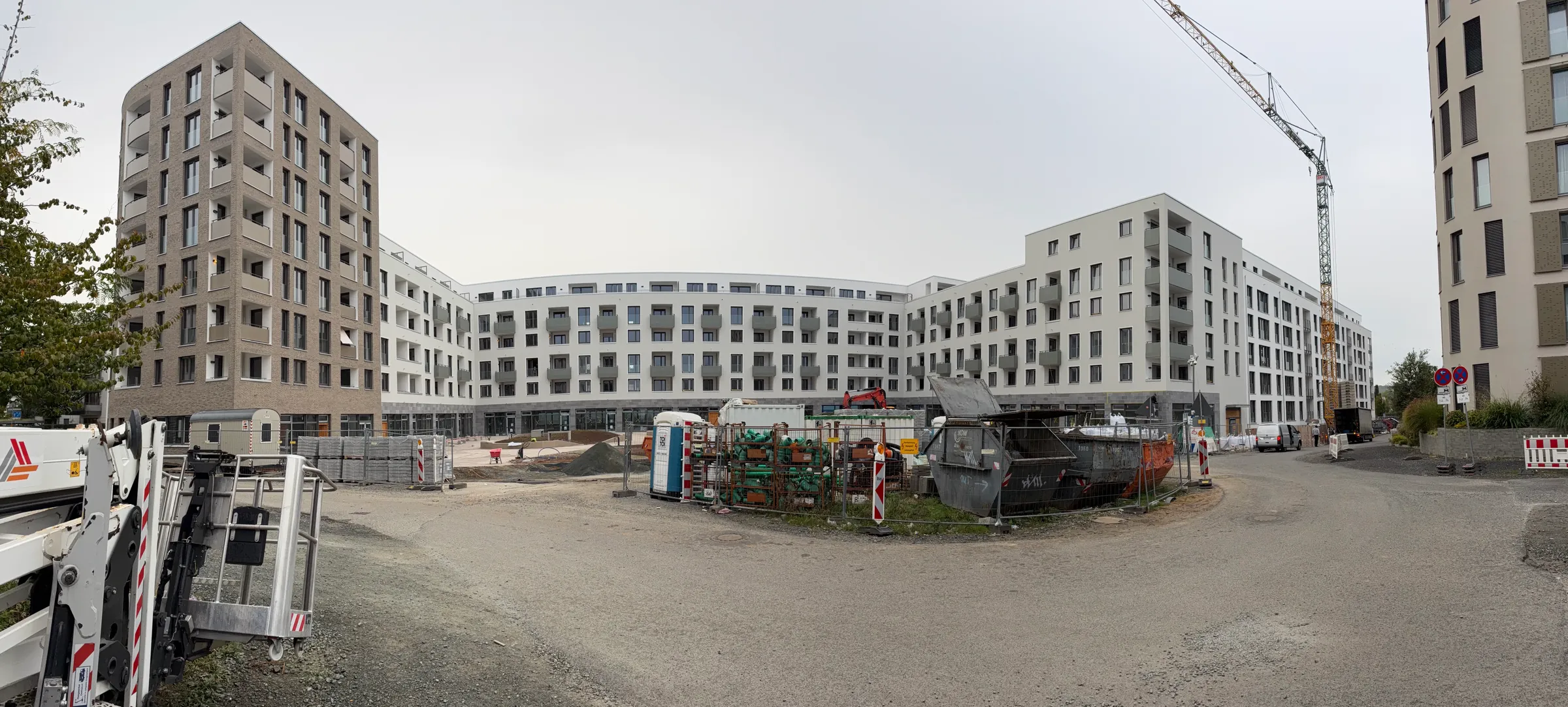 Neubauprojekt Stadtgärten Bad Vilbel mit Wohngebäuden und Gewerbeeinheiten